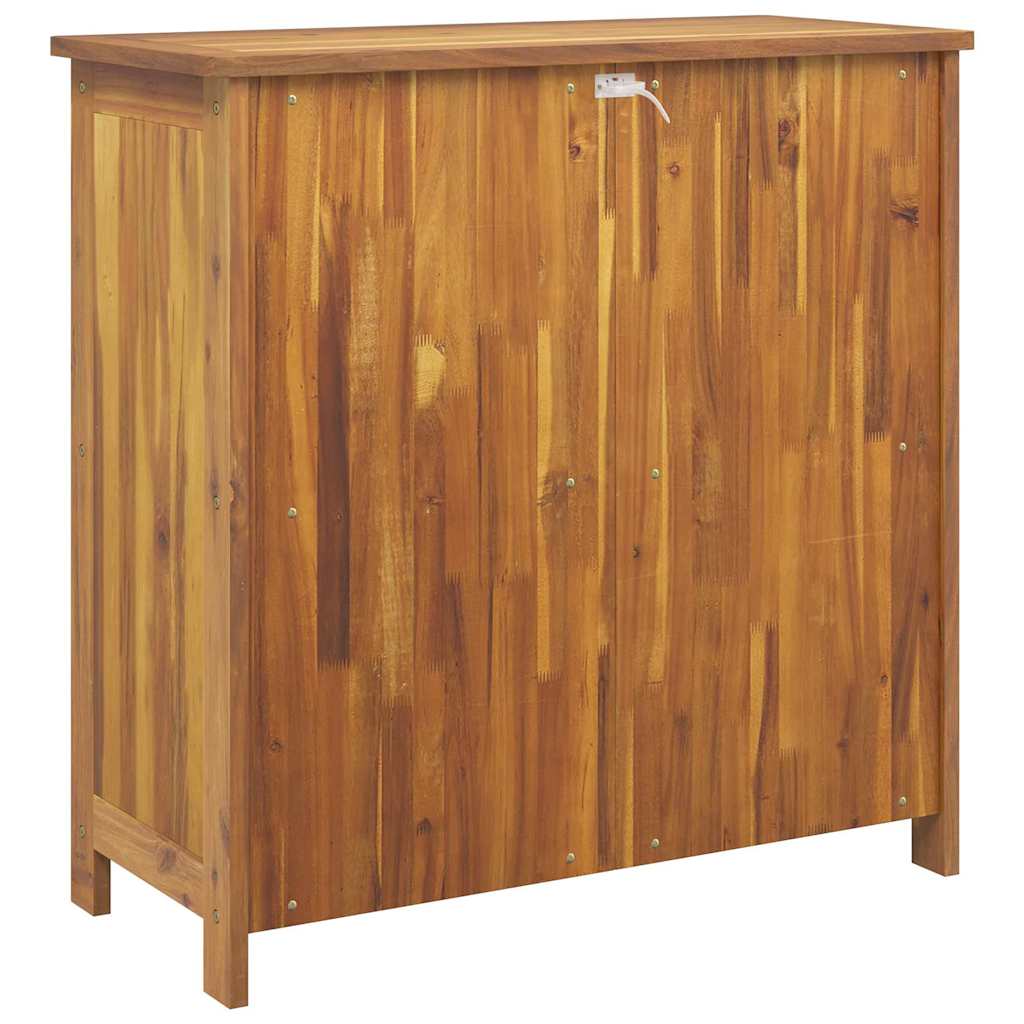 Garden Cabinet Other Brown Solid Acacia Wood