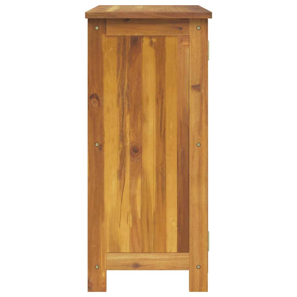 Garden Cabinet Other Brown Solid Acacia Wood