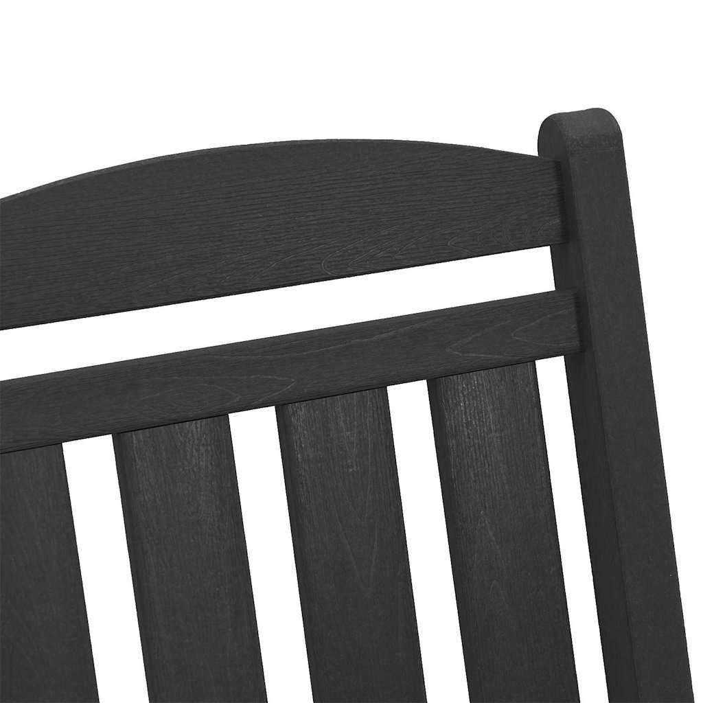 Garden Rocking Chair 2 Pcs 70 X 92 X 108Cm Plastic
