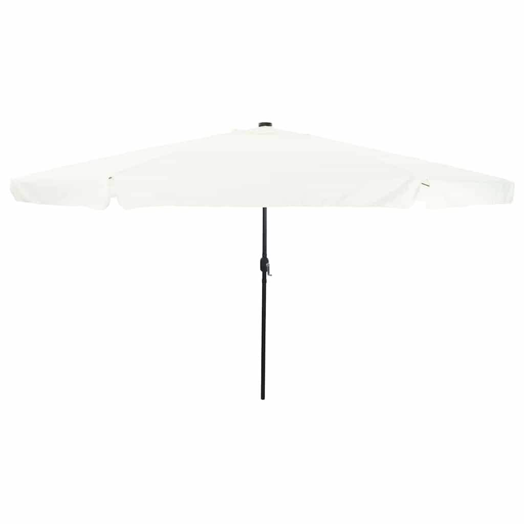 Garden Parasol And Black 395 X 395 X 245 Cm