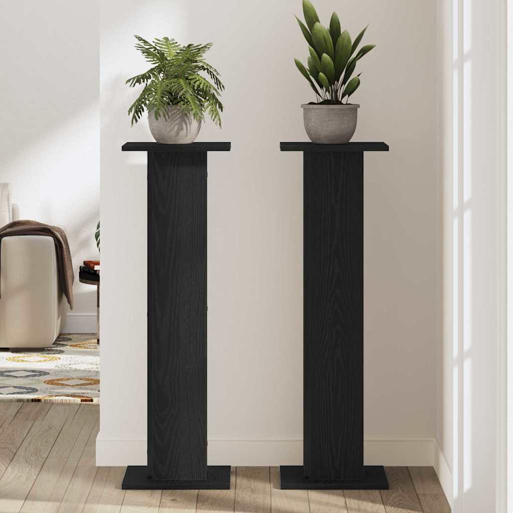 Plant Stand 2 Pcs Engineered Wood