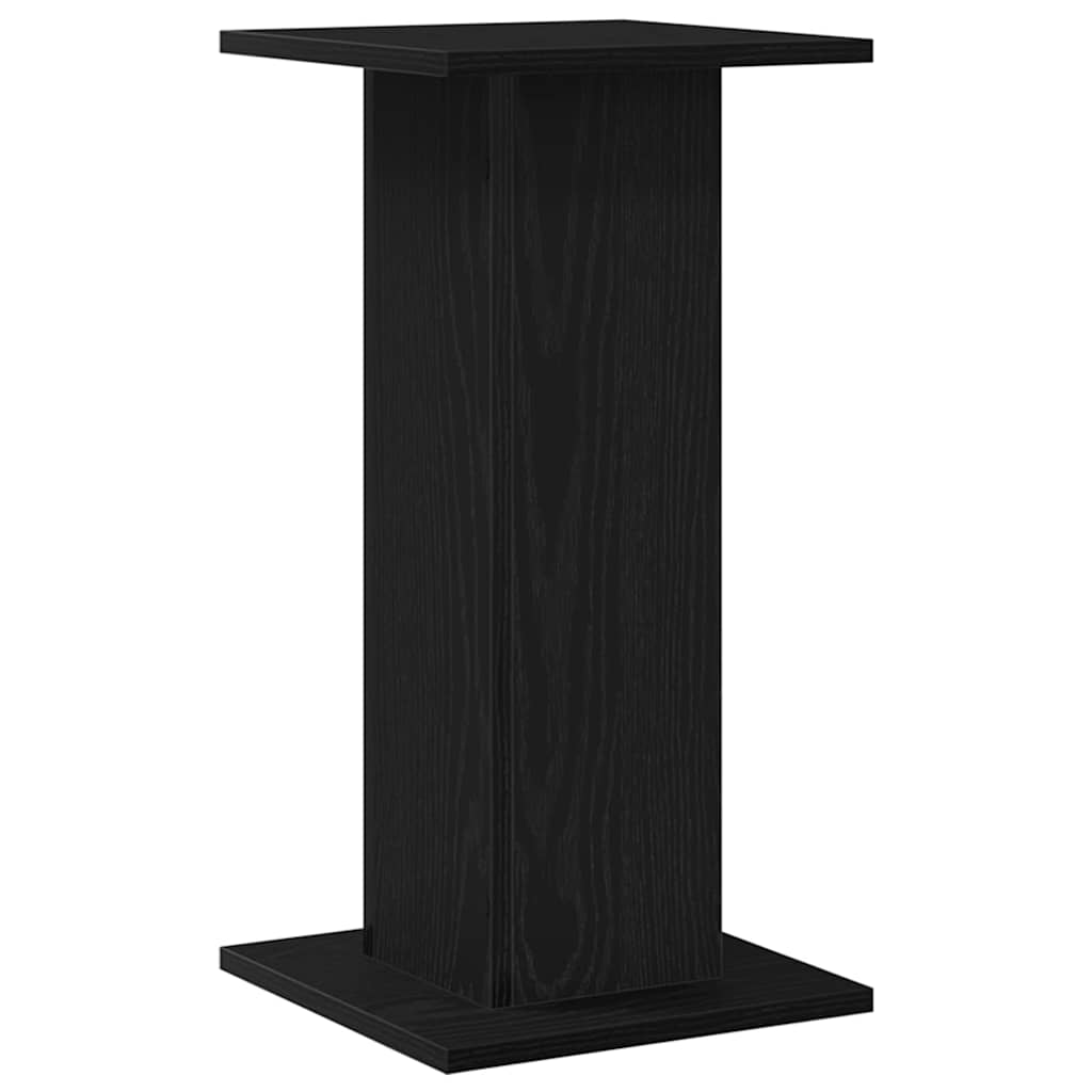 Speaker Stands With Shelf 2 Pcs Engineered Wood