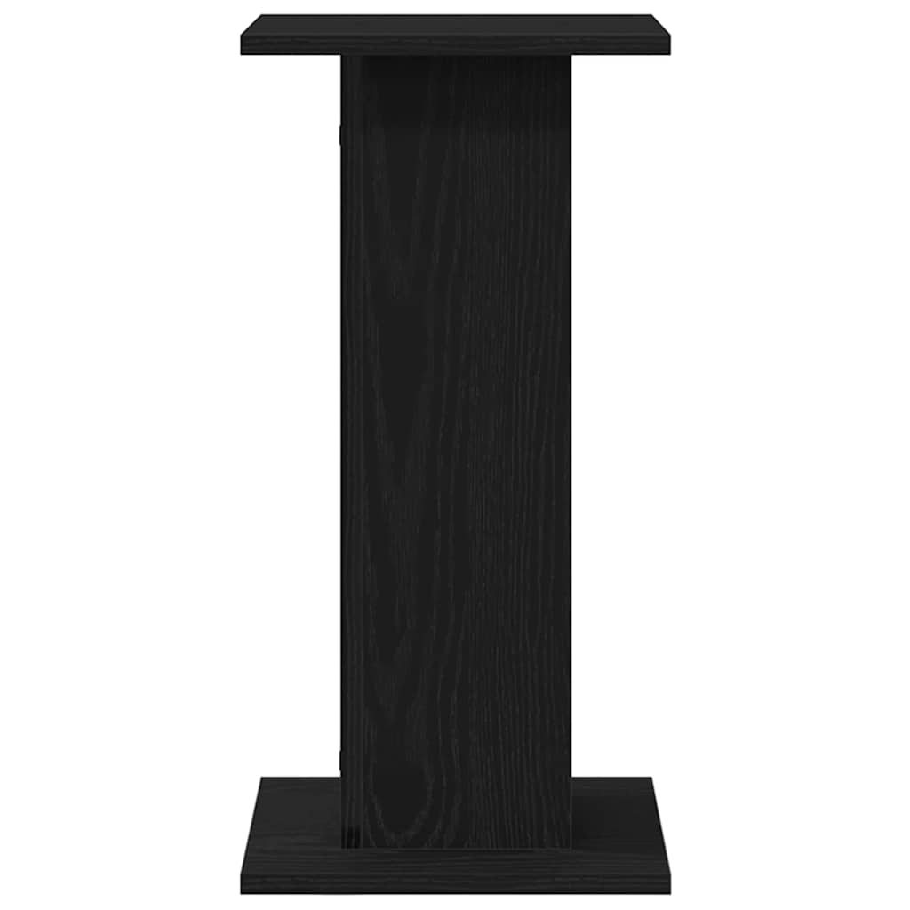 Speaker Stands With Shelf 2 Pcs Engineered Wood