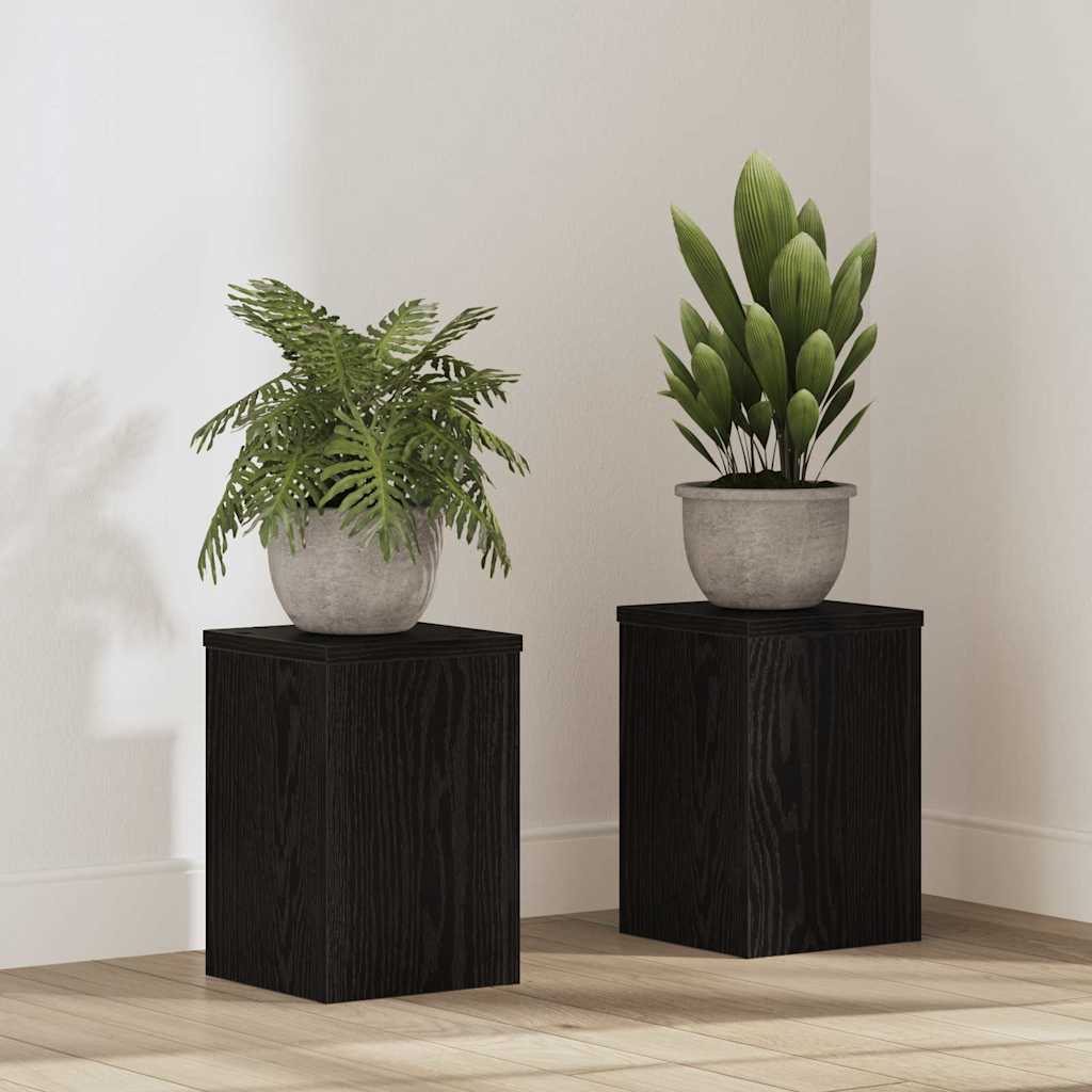 Plant Stand 2 Pcs Engineered Wood