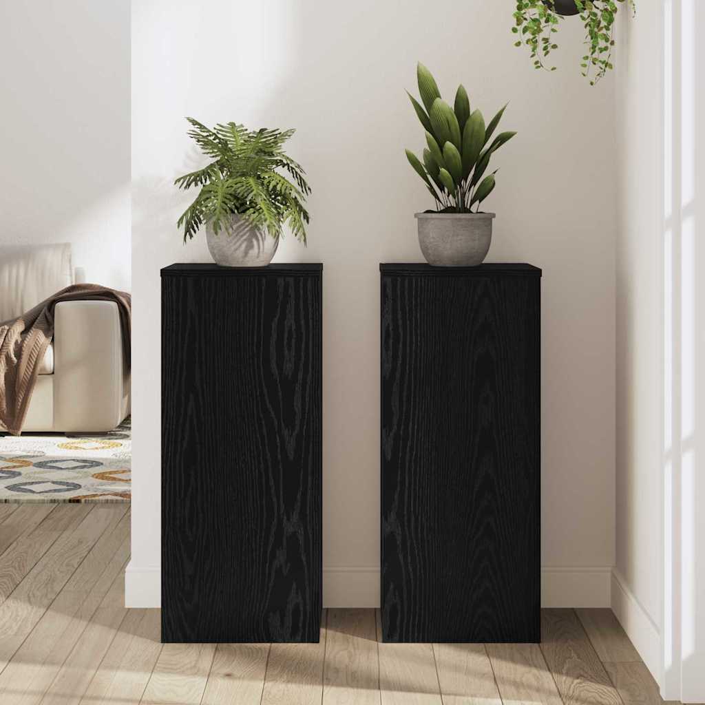Plant Stand 2 Pcs Engineered Wood
