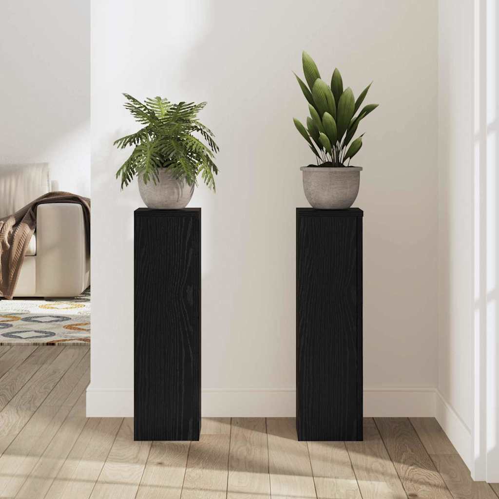 Plant Stand 2 Pcs Engineered Wood