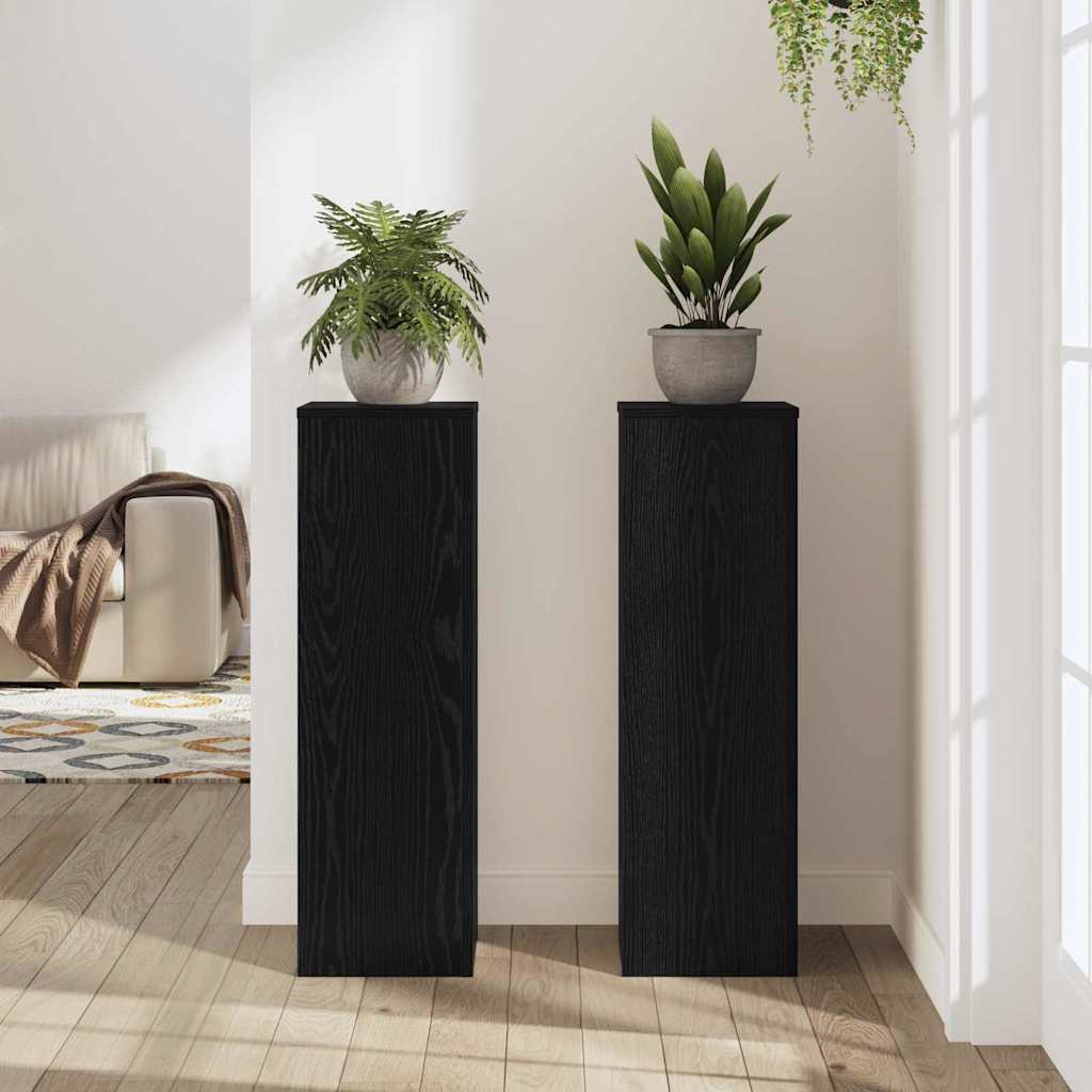 Plant Stand 2 Pcs Engineered Wood