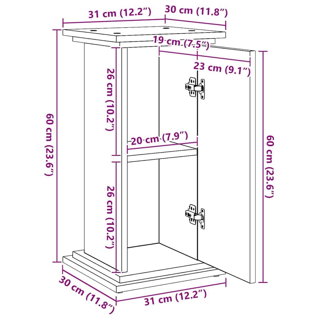 Display Stand Engineered Wood