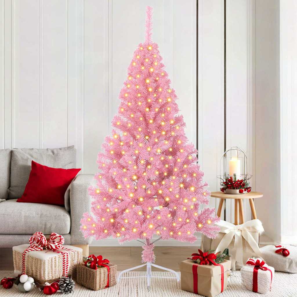 Artificial Pre-Lit Christmas Tree Pvc
