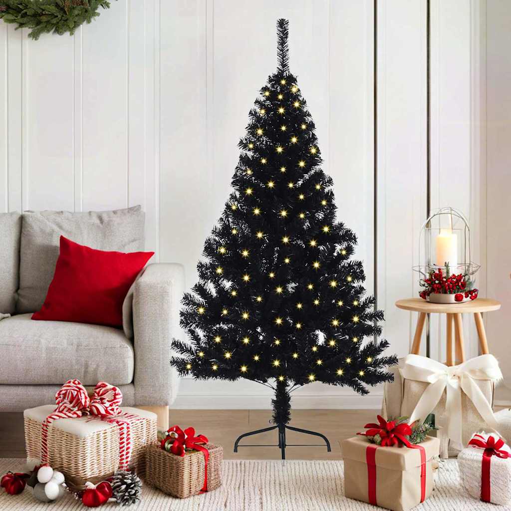 Artificial Pre-Lit Christmas Tree Pvc