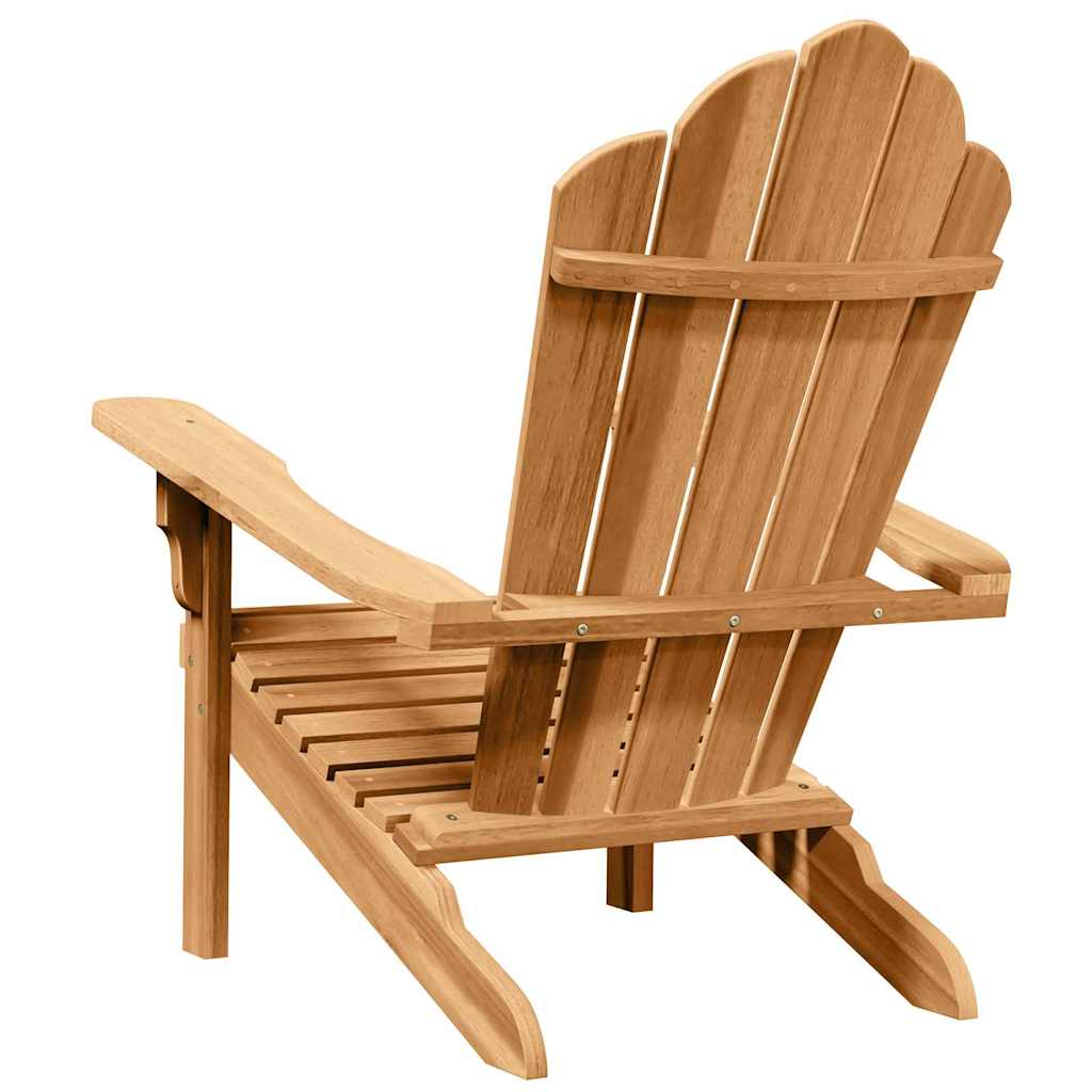 Garden Adirondack Chairs 2 Pcs Brown 77 X 78 X 95 Cm
