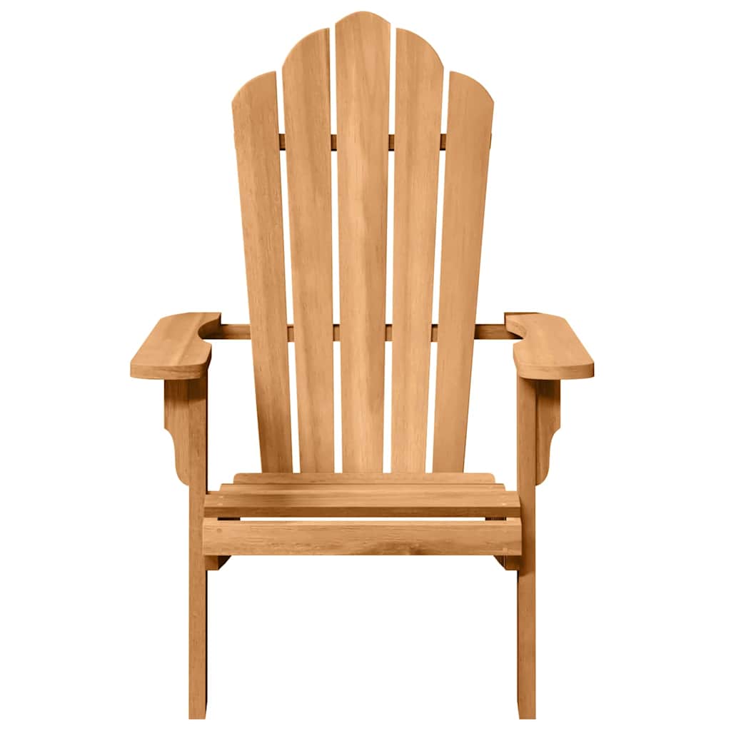 Garden Adirondack Chairs 2 Pcs Brown 77 X 78 X 95 Cm