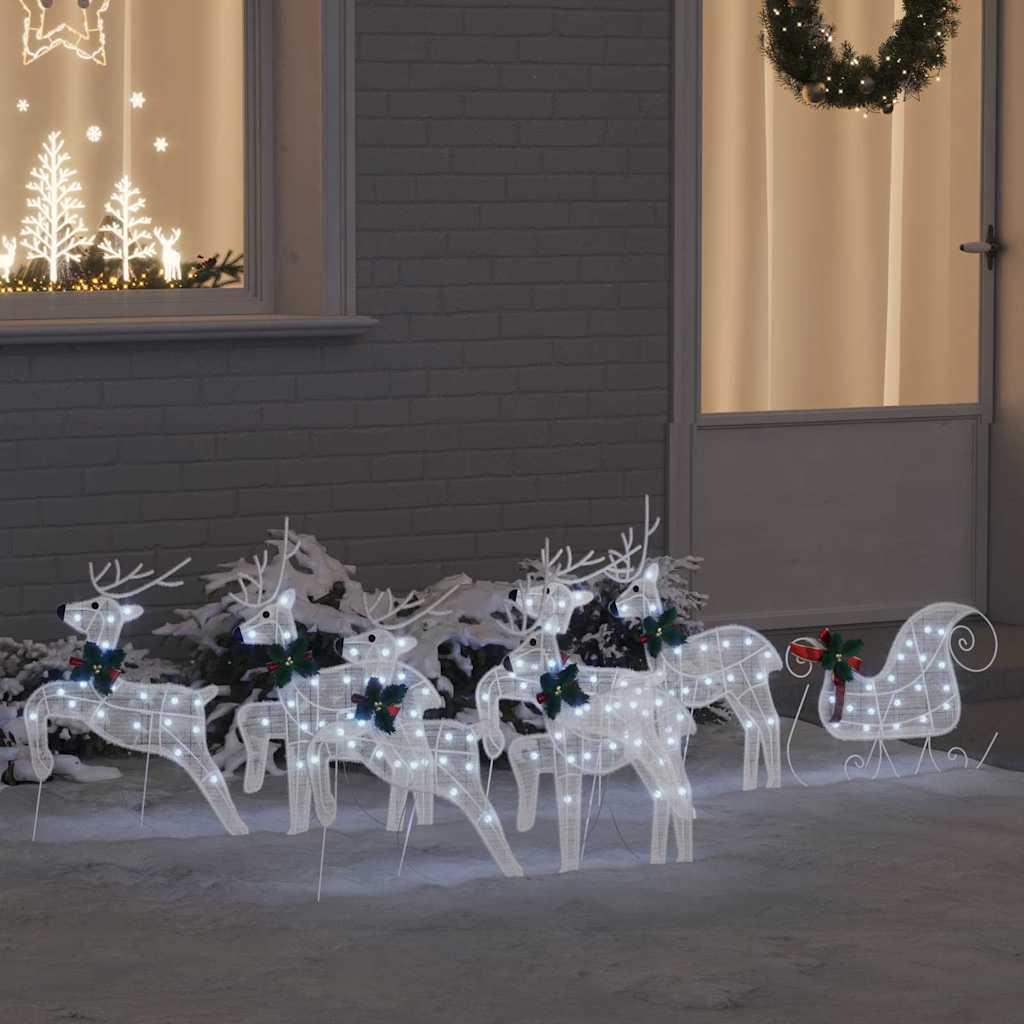 Led Reindeers 3 Pcs Warm White