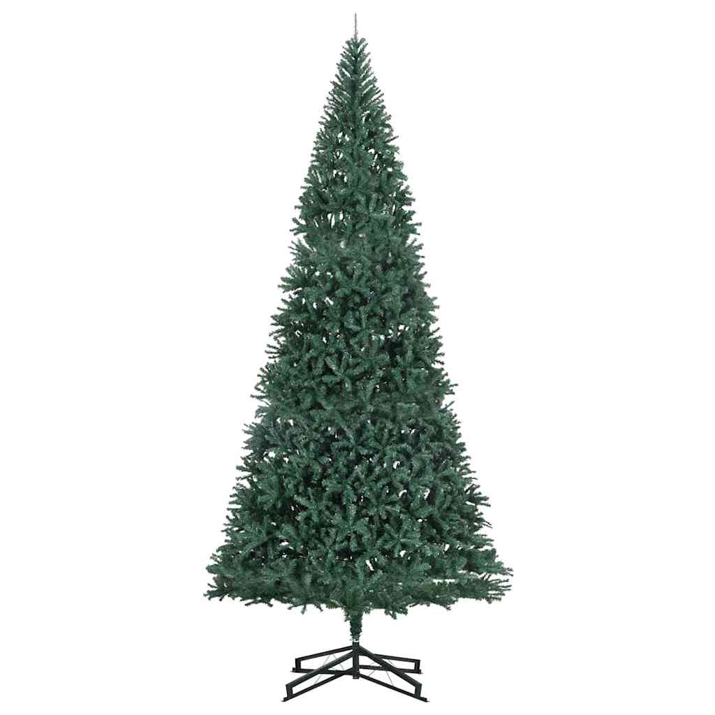 Artificial Pre-Lit Christmas Tree Green 500 Cm Pvc