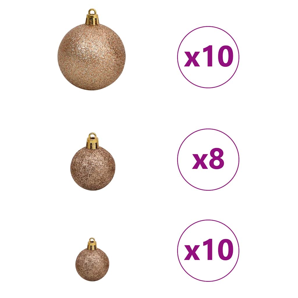 Artificial Pre-Lit Christmas Tree Green 500 Cm Pvc