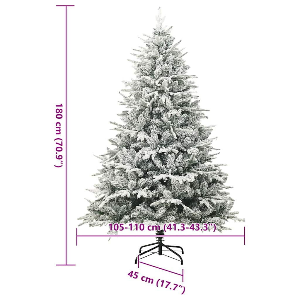 Artificial Christmas Tree 180 Cm Pvc