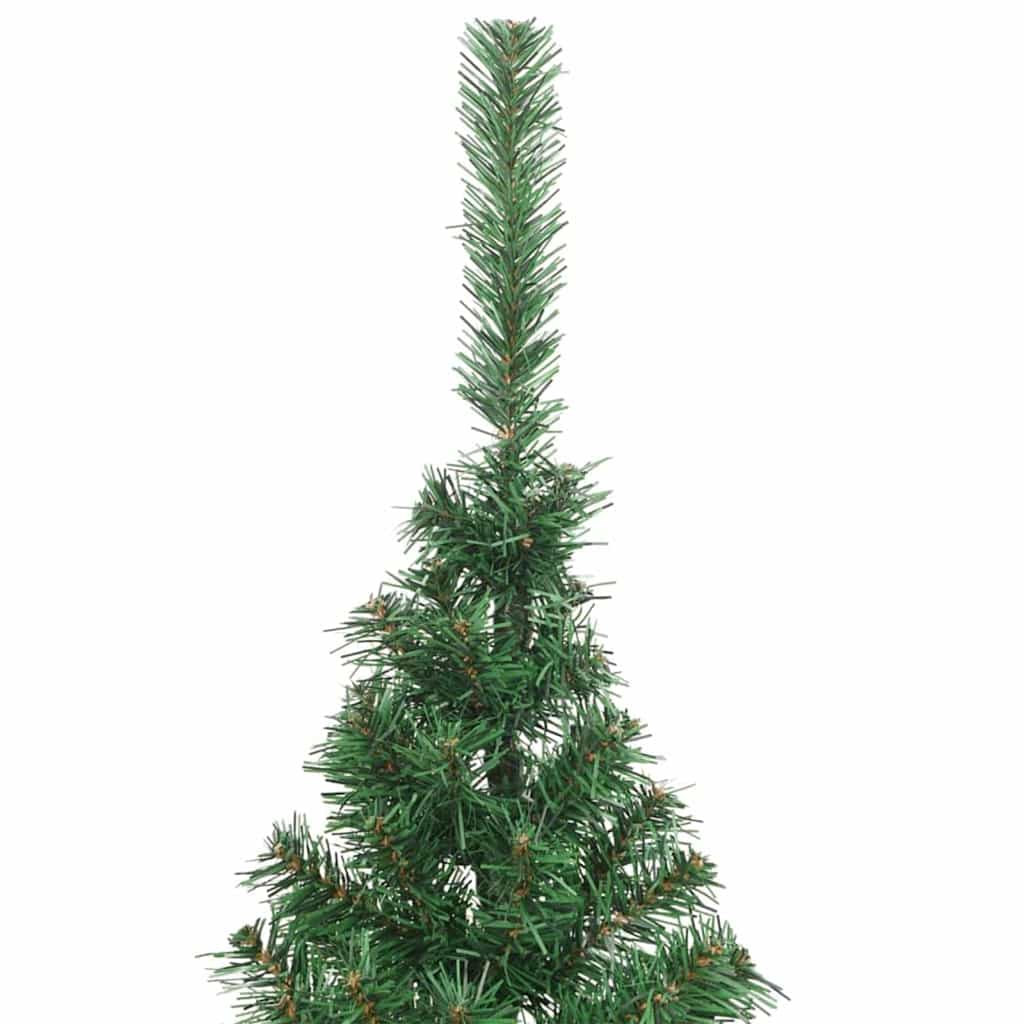 Artificial Pre-Lit Christmas Tree With Stand Pvc