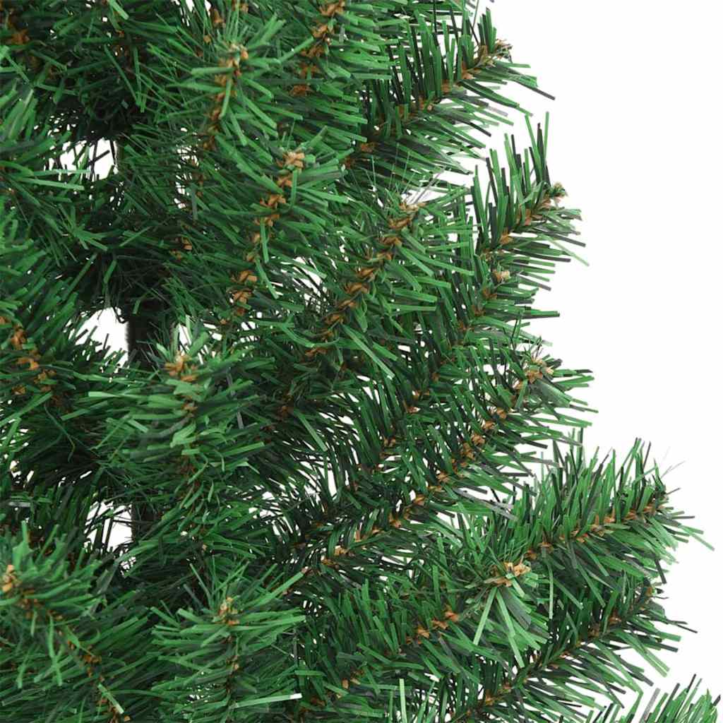 Artificial Pre-Lit Christmas Tree With Stand Pvc