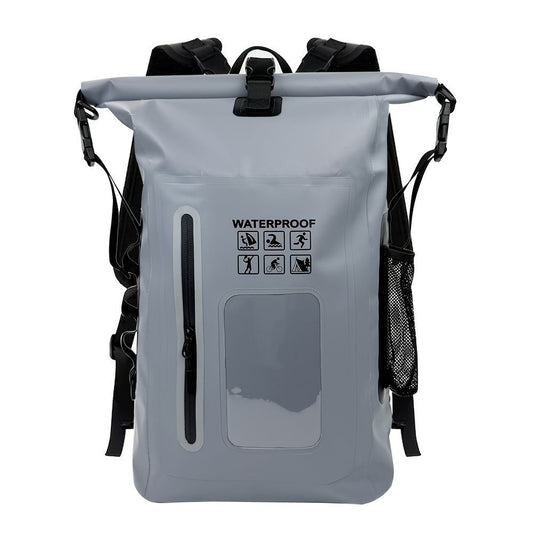 waterproof backpack, dry-wet separation, outdoor sports backpack, fishing backpack, camping backpack, canyoning backpack, swimming backpack, rafting backpack, waterproof gear, Australia outdoor backpack, hiking backpack water resistant - Navy - Size 25L