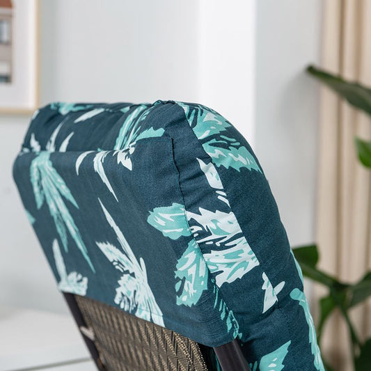Chaise Lounger Cushions Rocking Chair Sofa Cushion with Ties,Thick Padded Chaise Lounger Swing Bench Cushion