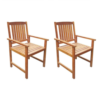 Garden Chairs 6 Pcs Solid Wood Acacia