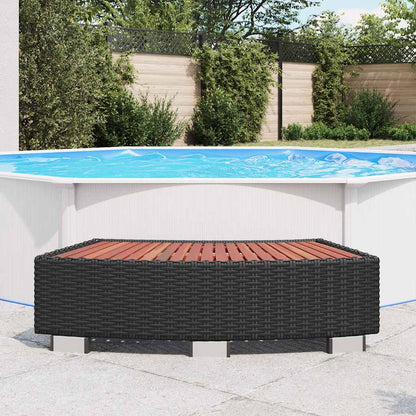 Spa Step Poly Rattan 92X45X25 Cm
