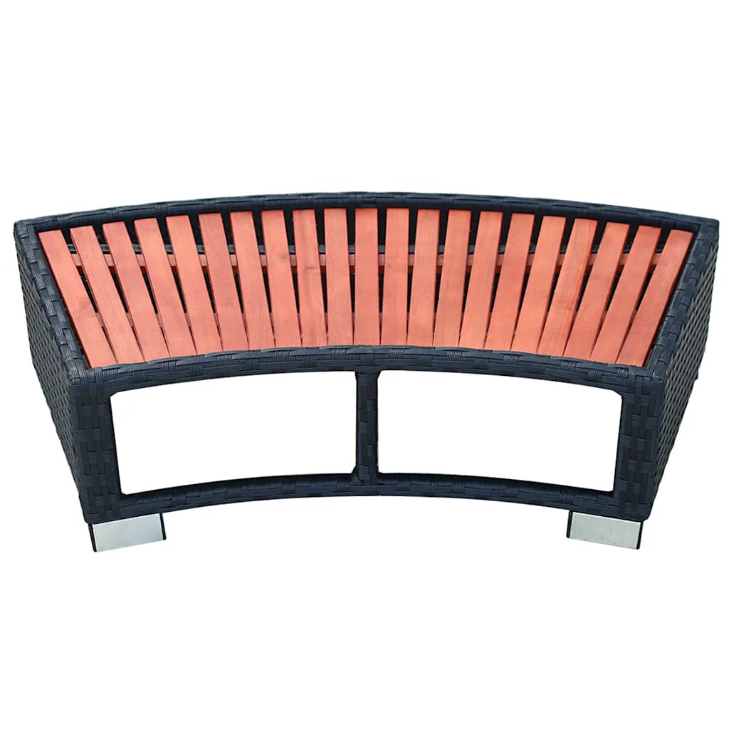 Spa Step Poly Rattan 92X45X25 Cm