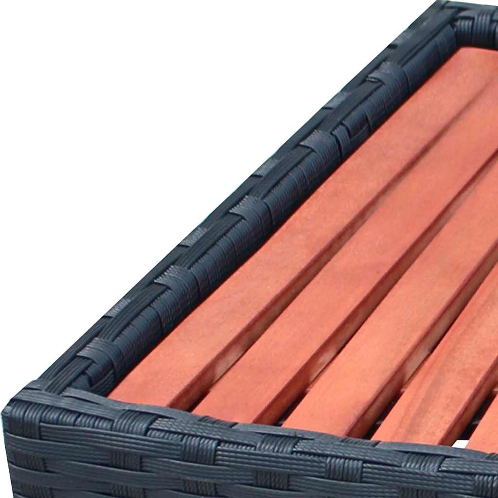 Spa Step Poly Rattan 92X45X25 Cm