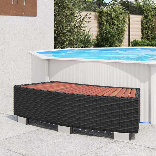 Spa Step Poly Rattan 92X45X25 Cm