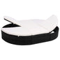 2-Person Sun Lounger With Cushions Poly Rattan
