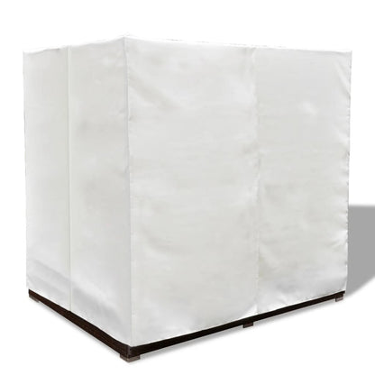 Outdoor Lounge Bed With Curtains Poly Rattan