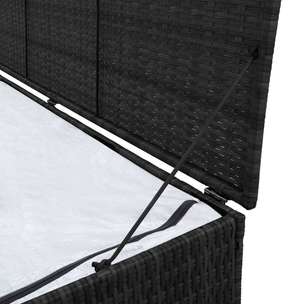 Garden Storage Box 150X50X60 Cm Poly Rattan