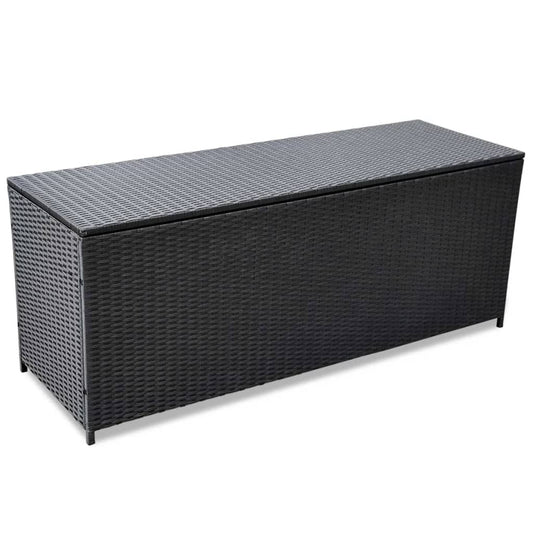 Garden Storage Box 150X50X60 Cm Poly Rattan