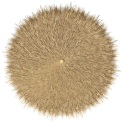 Bamboo Garden Parasol With Banana Leaf Roof