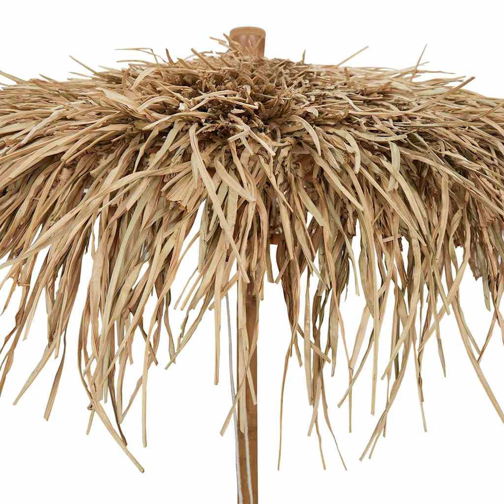 Bamboo Garden Parasol With Banana Leaf Roof