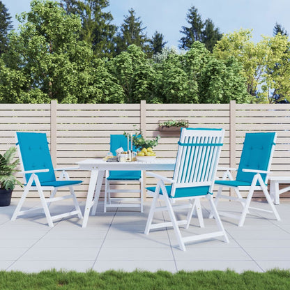 Garden Highback Chair Cushions 6 Pcs Fabric