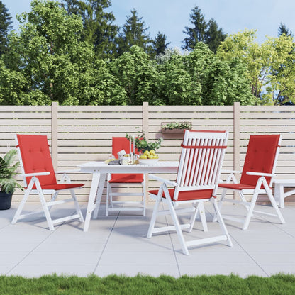Garden Highback Chair Cushions 6 Pcs Fabric