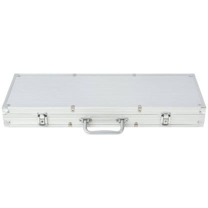 Poker Set With 500 Laser Chips Aluminium
