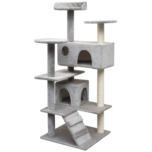 Cat Tree With Sisal Scratching Posts 125 Cm