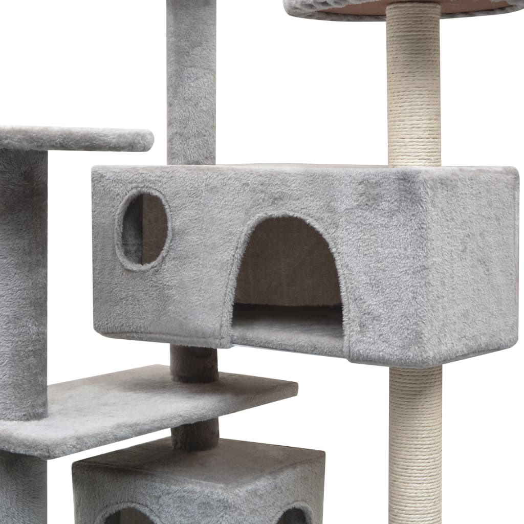 Cat Tree With Sisal Scratching Posts 125 Cm