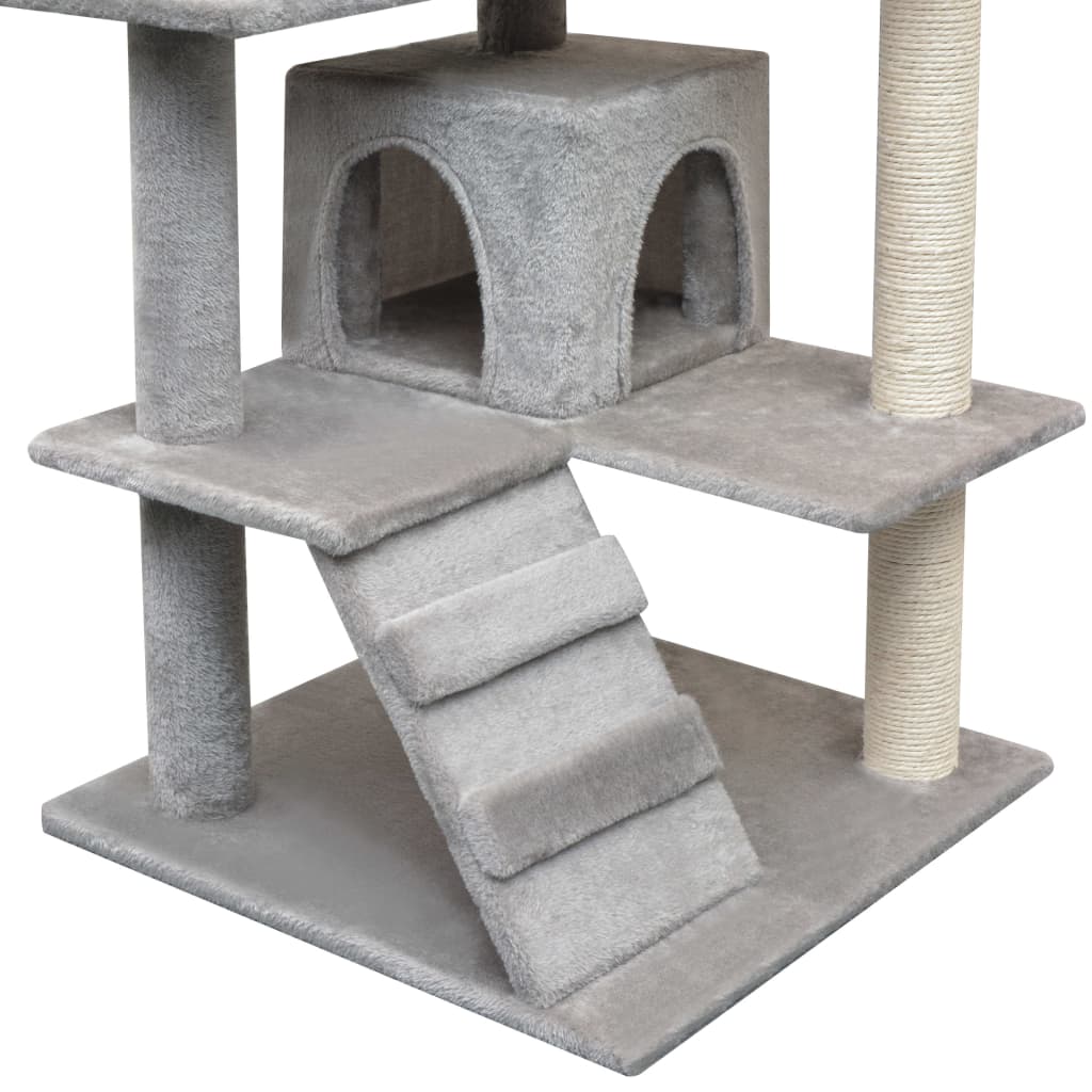 Cat Tree With Sisal Scratching Posts 125 Cm