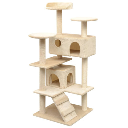Cat Tree With Sisal Scratching Posts 125 Cm