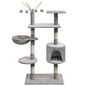 Cat Tree With Sisal Scratching Posts 125 Cm