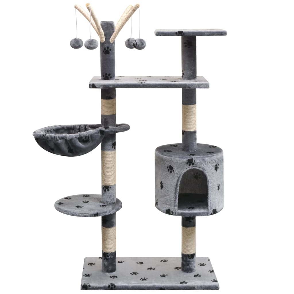 Cat Tree With Sisal Scratching Posts 125 Cm