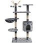 Cat Tree With Sisal Scratching Posts 125 Cm
