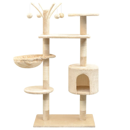 Cat Tree With Sisal Scratching Posts 125 Cm