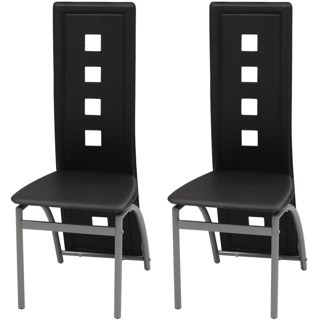 Dining Chairs 2 Pcs Faux Leather