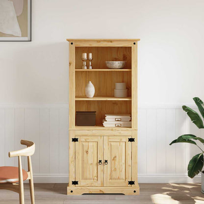Cupboard Mexican Pine Corona Range 80X40X170 Cm