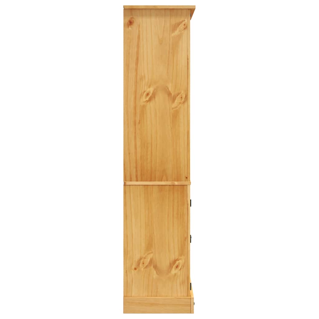 Cupboard Mexican Pine Corona Range 80X40X170 Cm