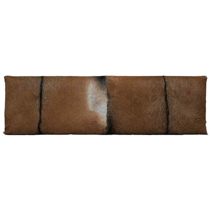 Bench Goatskin Leather Teak